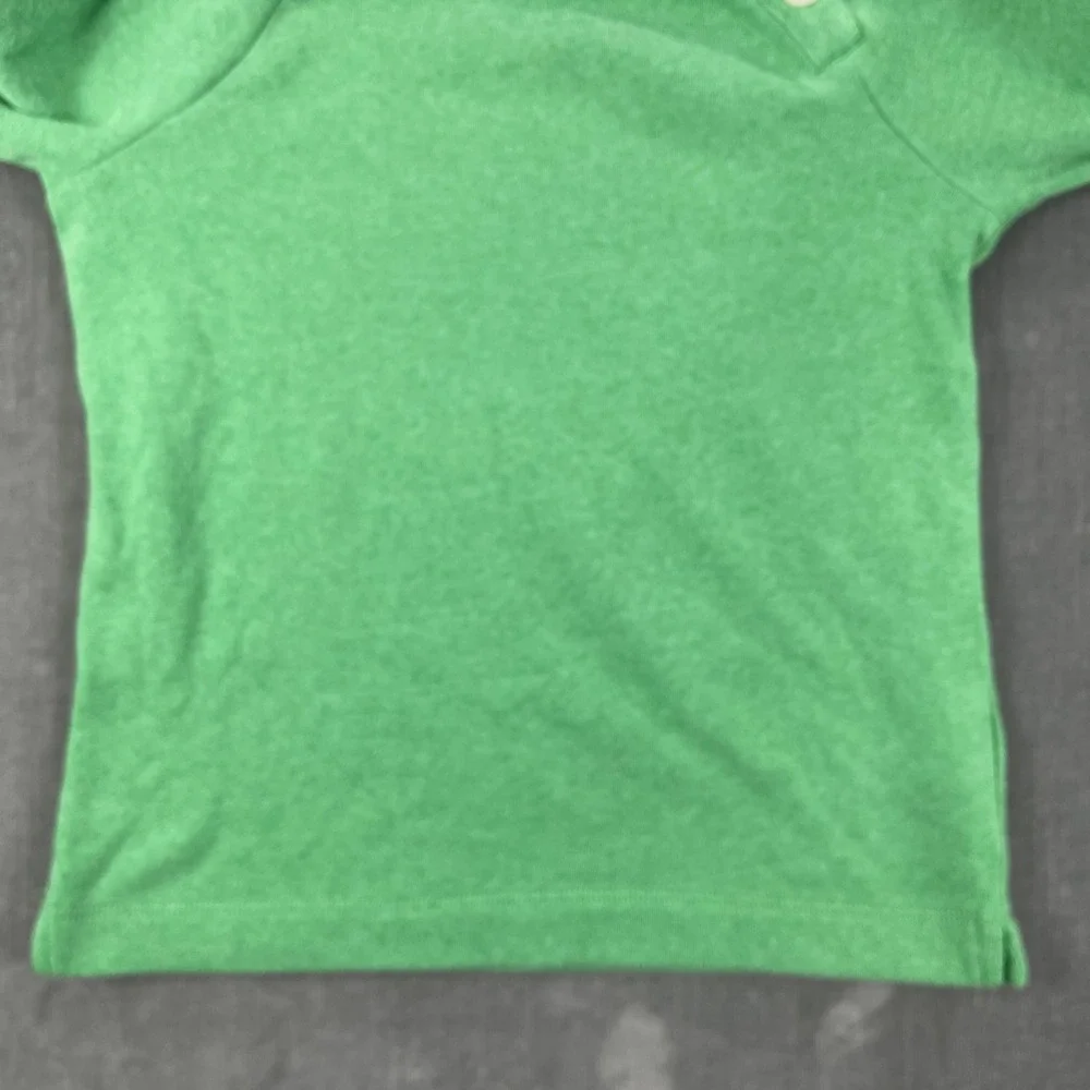 Crewcuts Kids 4-5‎ Green Sweatshirt Button Mock Neck Pullover